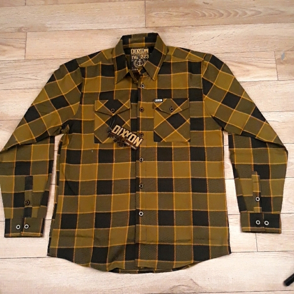 Dixxon Other - DIXXON FLANNEL The 223 Plaid Medium LS Shirt RARE